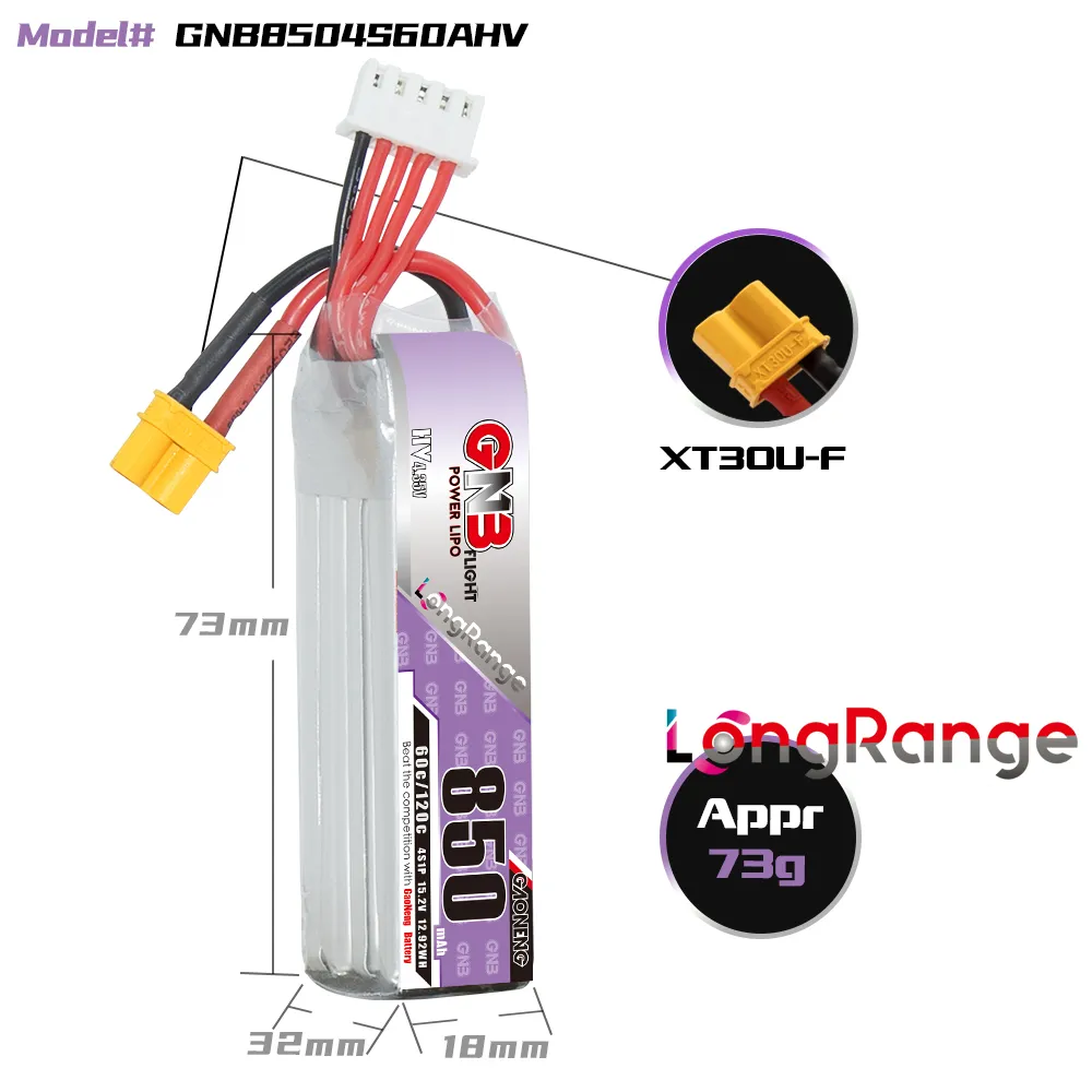 GAONENG GNB 리포 배터리 850mAh 4S 1 - Drone Battery 4S 리뷰 및 가격