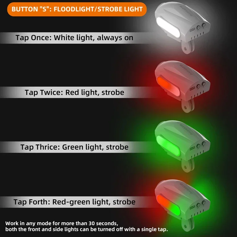1세트 비행 서치라이트 필 스트로브 라이트 SOS 경고 - Dji Drone Mini 4 Pro 리뷰 및 가격