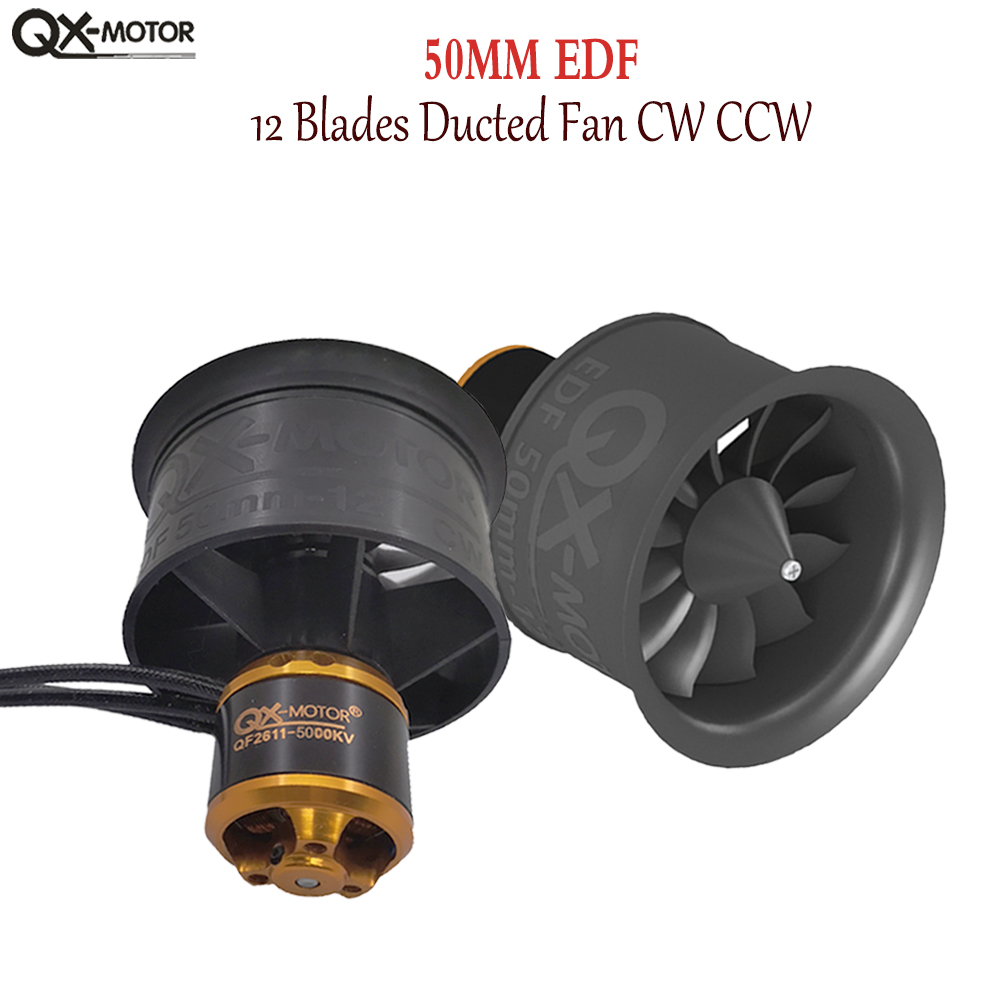 QX-MOTOR 50mm EDF QF2611 12 블레 - Drone Battery 4S 리뷰 및 가격